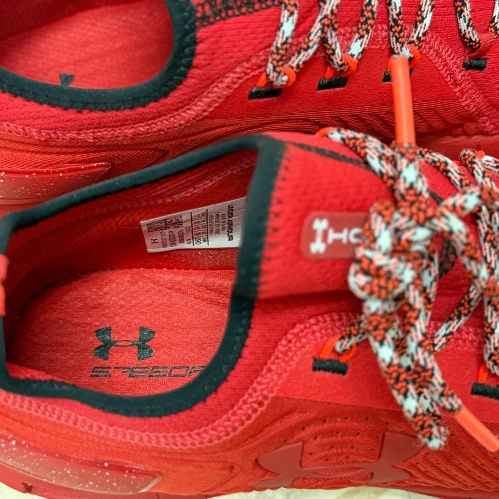 Under Armour Hovr Men's Vibrant Red Athletic Shoes - Picture 12 of 13